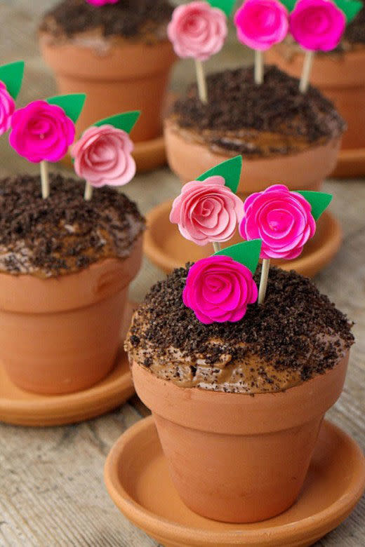 Flowerpot Cupcakes