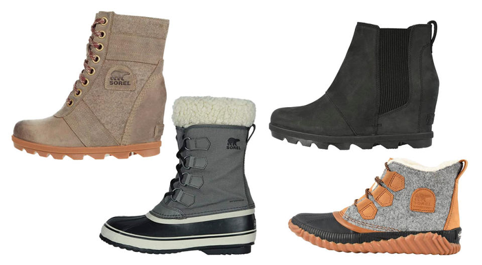Sorel boots are top of the line—and on sale! (Photo: Zappos)