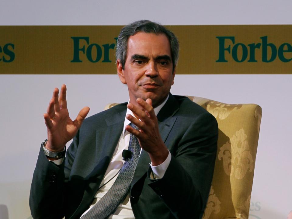 Philippine billionaire Enrique Razon, Chairman of Prime Infrastructure Holdings, Inc., speaks during Forbes Global CEO Conference in Kuala Lumpur September 13, 2011. REUTERS/Bazuki Muhammad