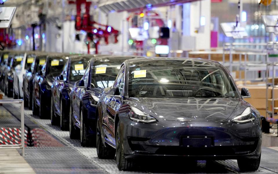 Tesla makes all of the Model 3 cars it sells in Europe at its factory in Shanghai