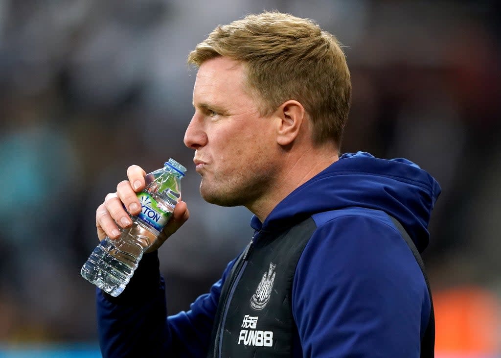 Newcastle head coach Eddie Howe has insisted money alone has not saved the Magpies (Owen Humphreys/PA) (PA Wire)