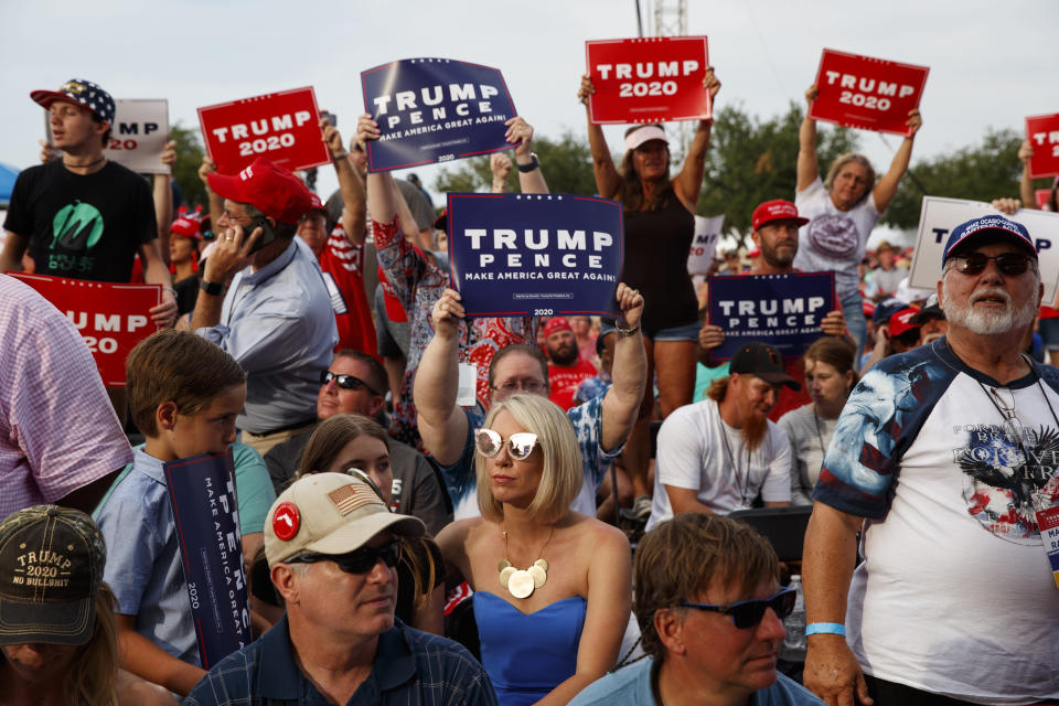 Supporters of Donald Trump 