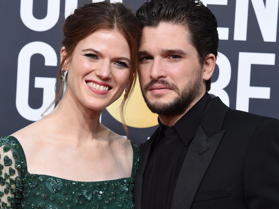 rose leslie kit harington january 2020