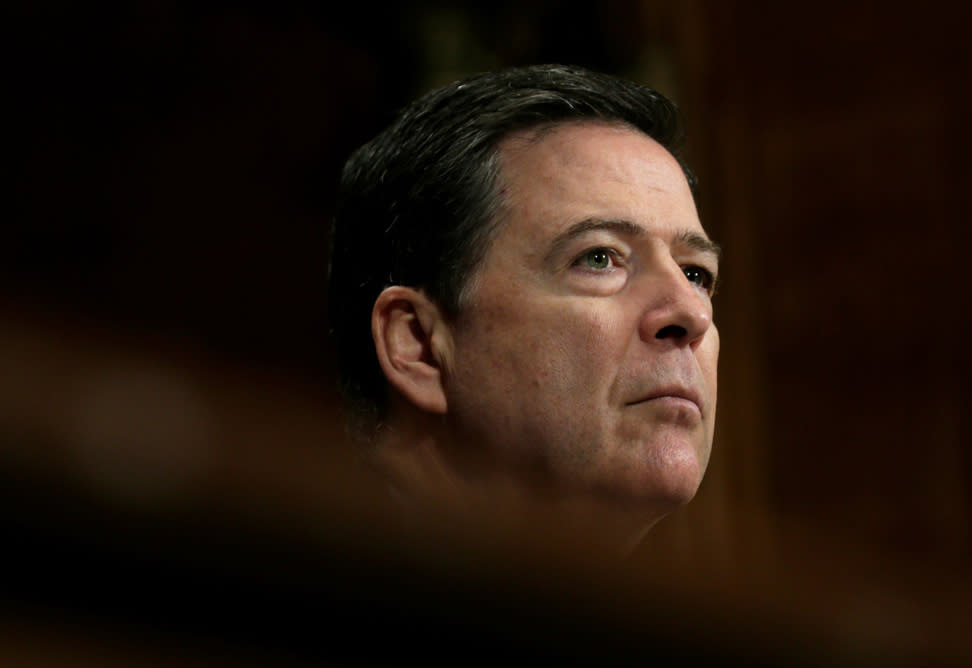Comey's testimony confirms past leaks about memos he had written: Reuters