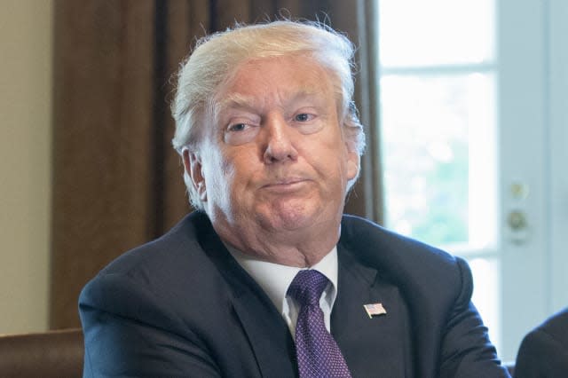 President Trump Meets With Members Of The Senate Finance Committee At The White House