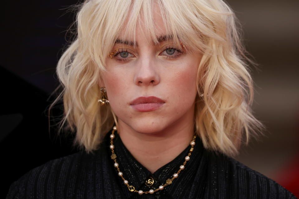 Billie Eilish says her controversial British Vogue shoot helped her confidence. (Photo: REUTERS/Henry Nicholls)