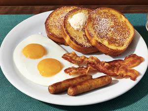 Denny's new brioche French toast Slam is available now!