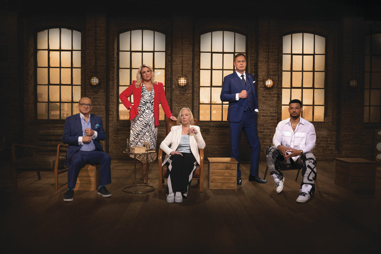 Dragons' Den S20,Touker Suleyman, Sara Davies, Deborah Meaden, Peter Jones, Steven Bartlett,BBC,Graeme Hunter/Caroline McDonald