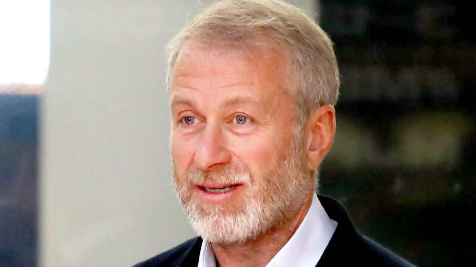 Chelsea's billionaire owner Roman Abramovich has confirmed he plans to sell the English Premier League club. Pic: Getty