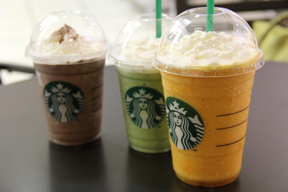 South Korea: Avocado Yogurt Frappuccino