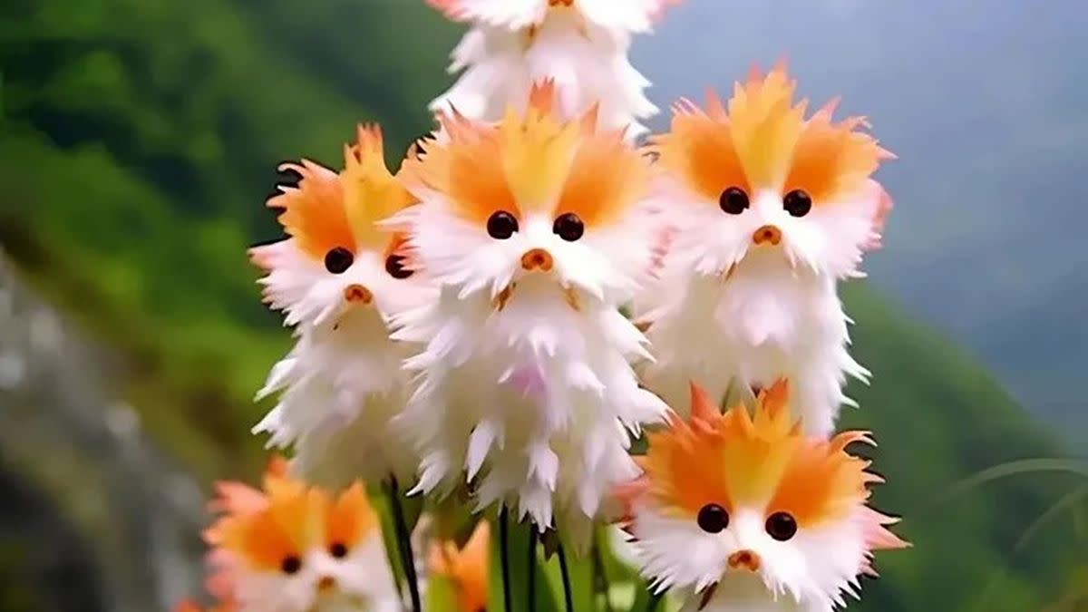 A fake flower called cats eye dazzle is being shared online next to sales for supposed seeds, all based on photos generated by AI. 