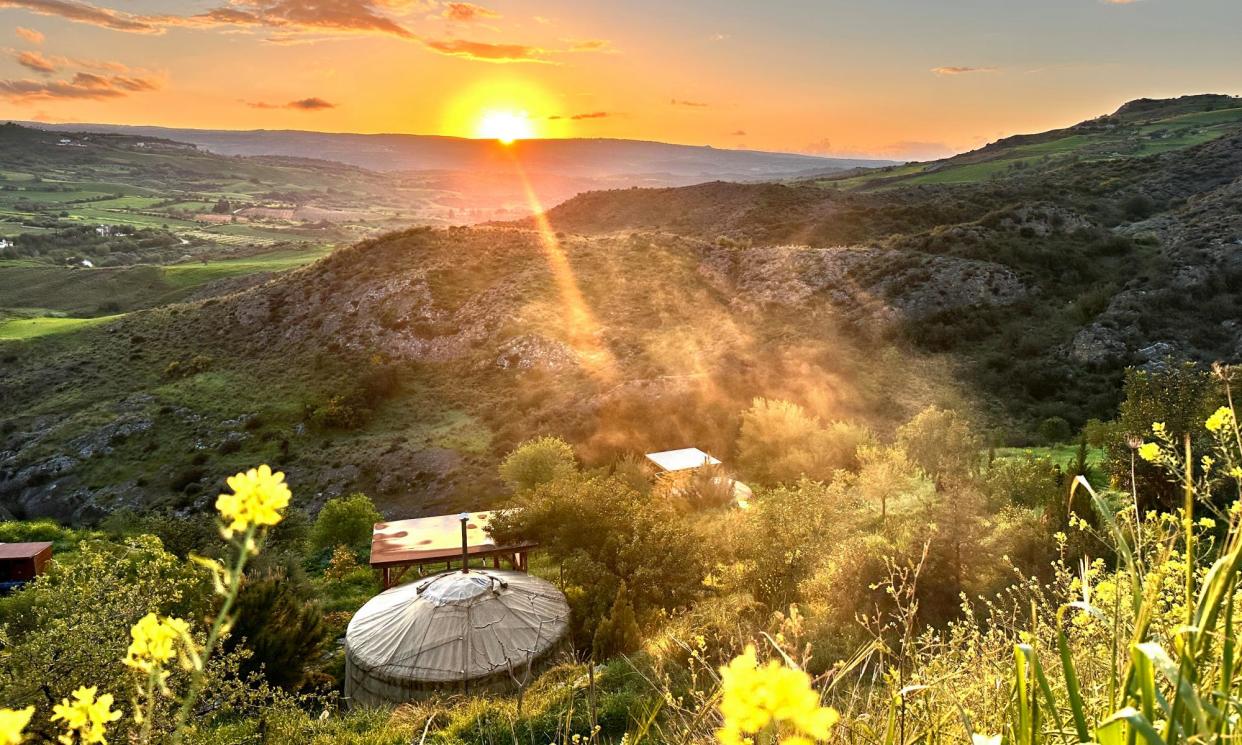 <span>The eco retreat near Paphos in western Cyprus</span><span>Photograph: PR</span>