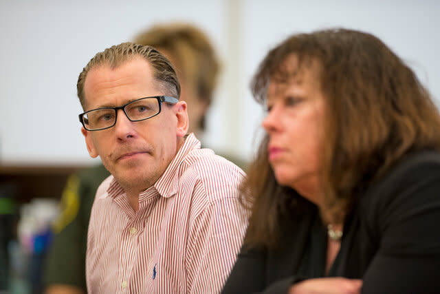 Steven Gordon during his sentencing