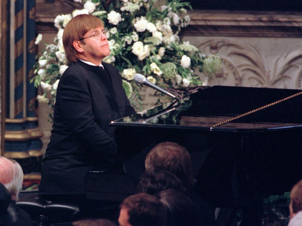 elton john princess diana