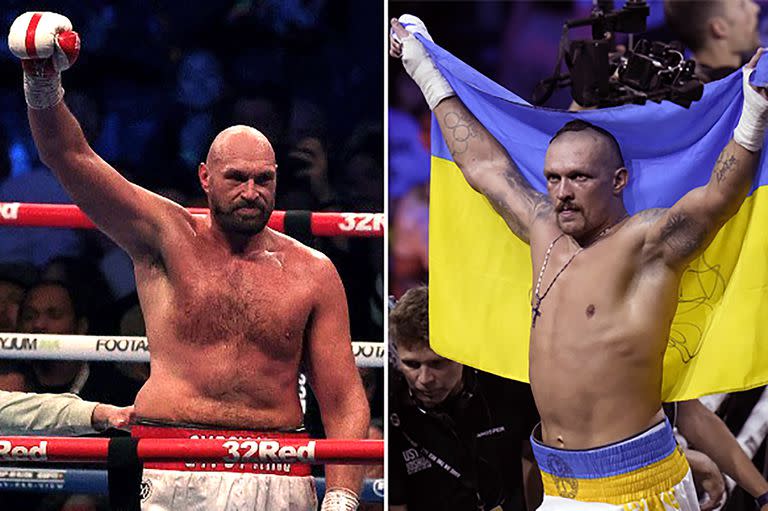 Tyson Fury y Oleksandr Usyk, el nuevo sueño de Arabia Saudita 