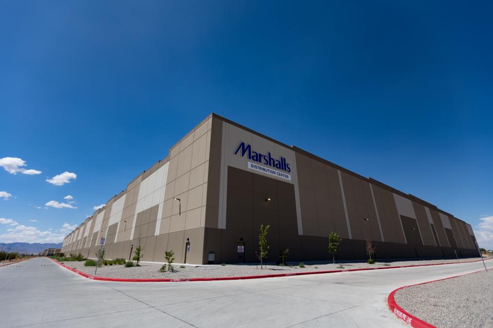 The Marshalls distribution center has opened in East El Paso.