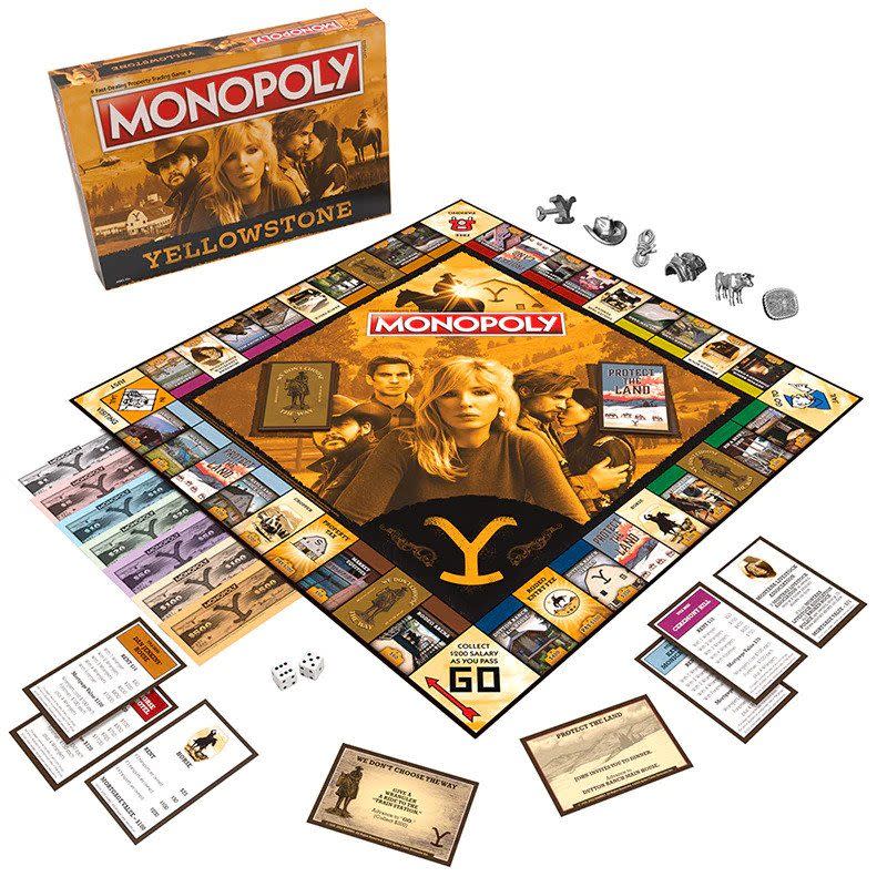 <p><a href="https://yellowstonetvshop.com/products/yellowstone-monopoly" rel="nofollow noopener" target="_blank" data-ylk="slk:Shop Now;elm:context_link;itc:0;sec:content-canvas" class="link ">Shop Now</a></p><p>Monopoly</p><p>yellowstonetvshop.com</p><p>$39.96</p><span class="copyright">Yellowstone TV Shop</span>