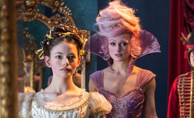 Mackenzie Foy and Keira Knightley in "The Nutcracker and the Four Realms"<p>Disney</p>