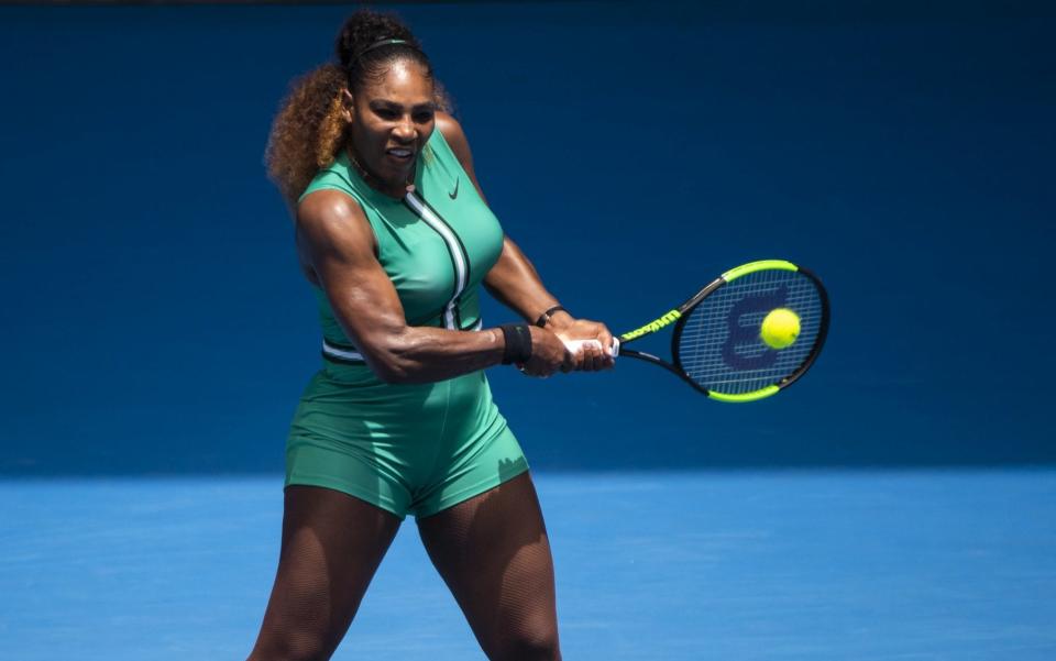 Serena Williams faces a tricky match on Rod Laver Arena - Getty Images AsiaPac