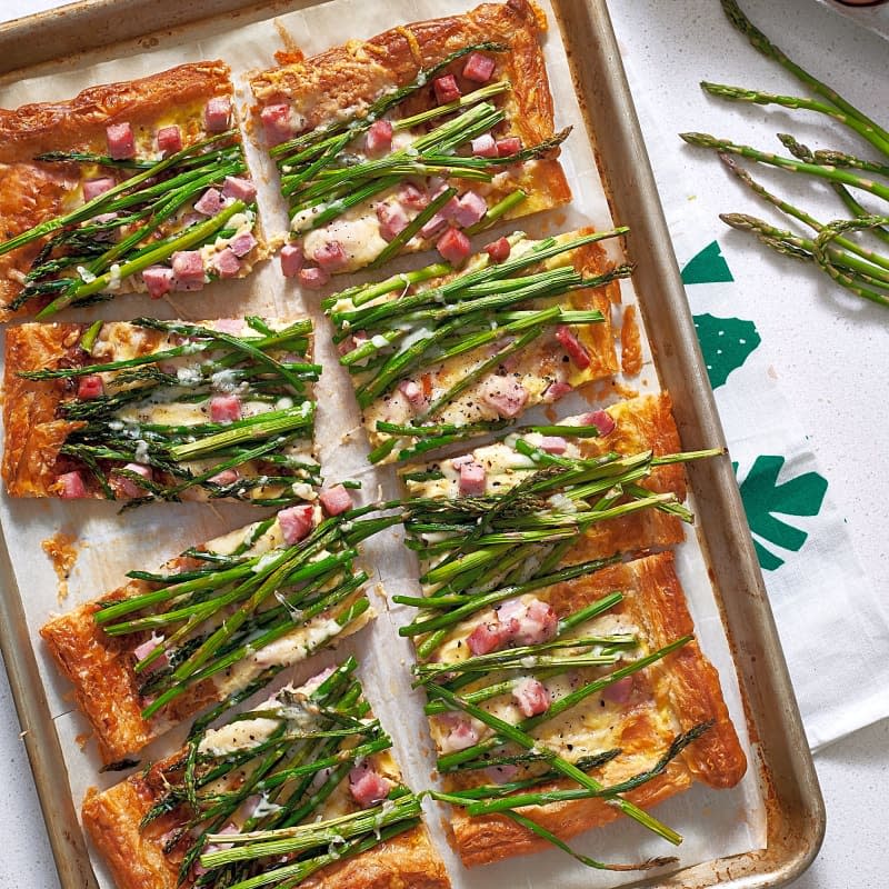 Ham, Asparagus & Gruyère Tart