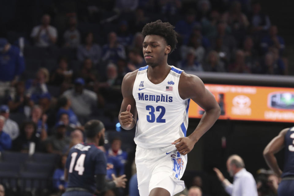 James Wiseman was the crown jewel of Memphis' top-ranked recruiting class this year. (AP)