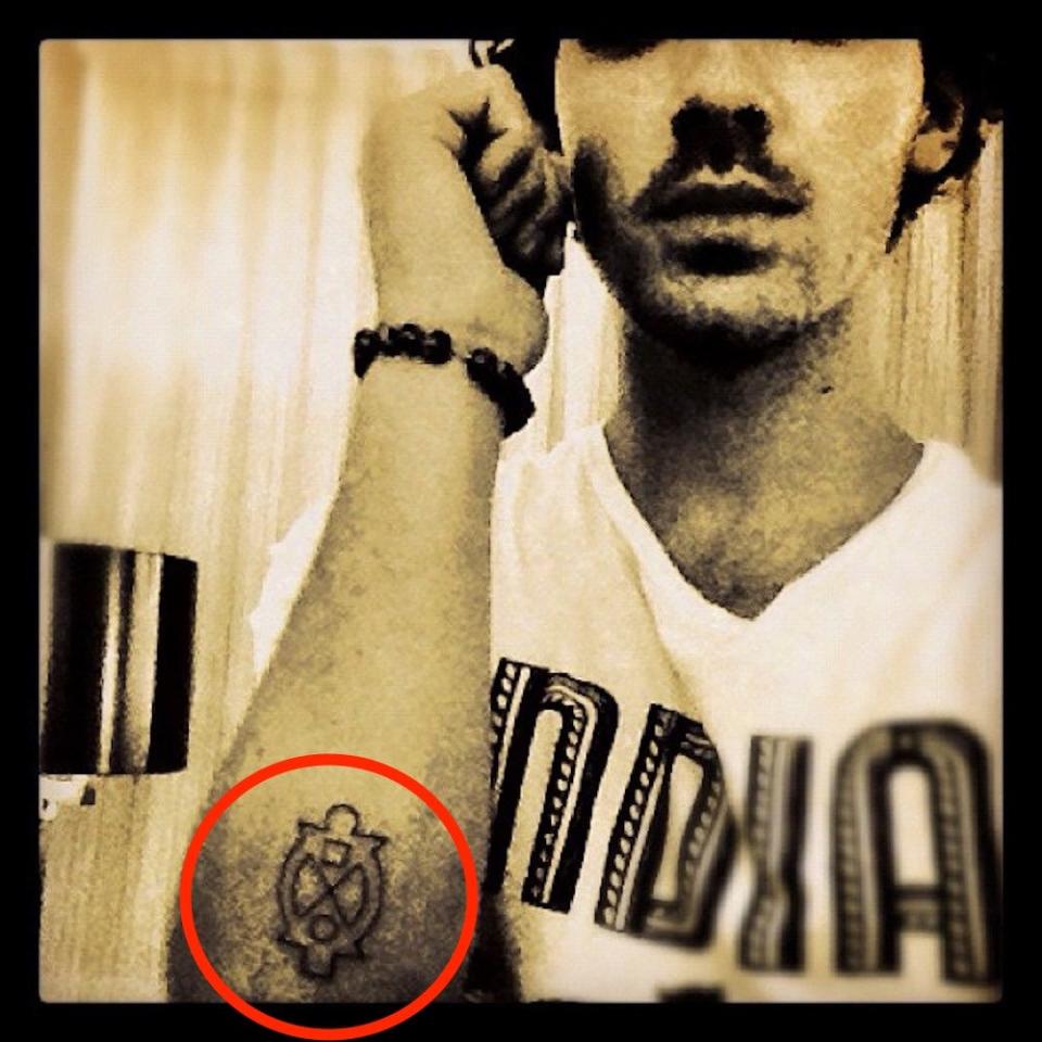 joe jonas adinkra tattoo instagram october 2012