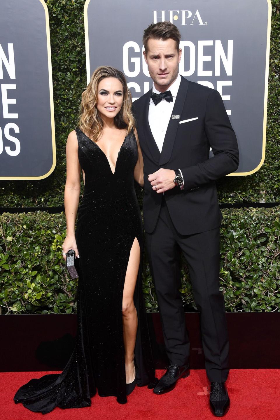 Justin Hartley and Chrishell Stause