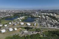 Capuava oil refinery owned by Petrobras sits in Maui, on the outskirts of Sao Paulo, Brazil, Monday, Nov. 6, 2023. Petrobras specializes in deep water exploration, drilling and extraction. (AP Photo/Andre Penner)