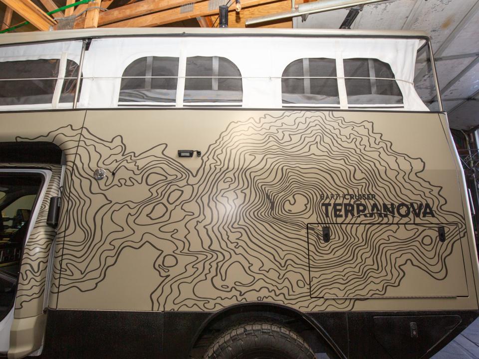 Inside the EarthCruiser Terranova