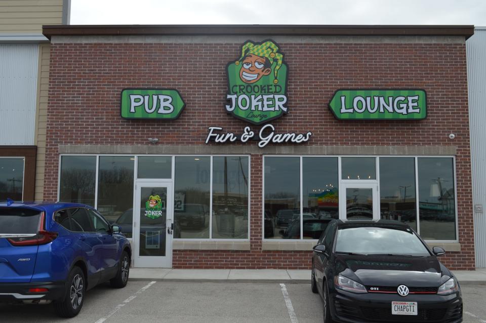 The Crooked Joker Lounge, 2306 Lineville Road, Suamico, is a pub and lounge that's divided into two spaces intended to provide different atmospheres for customers.