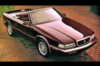 <p>From our <em>Seemed Like A Good Idea At The Time</em> files we select the TC by Maserati, which mostly used Chrysler components but had a two-door<strong> convertible</strong> body designed in Italy, where the car was assembled before being shipped across the Atlantic.</p><p>It has its defenders today, but during its brief production life from 1989 to 1991 its price was regarded as being much higher than the car seemed to be worth, yet not nearly high enough to recoup the cost of the project, which has been quoted at <strong>$600 million</strong>.</p>