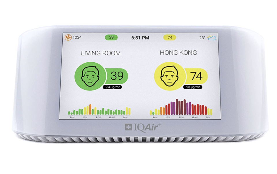 IQAir Smart Indoor & Outdoor Air Quality Monitor