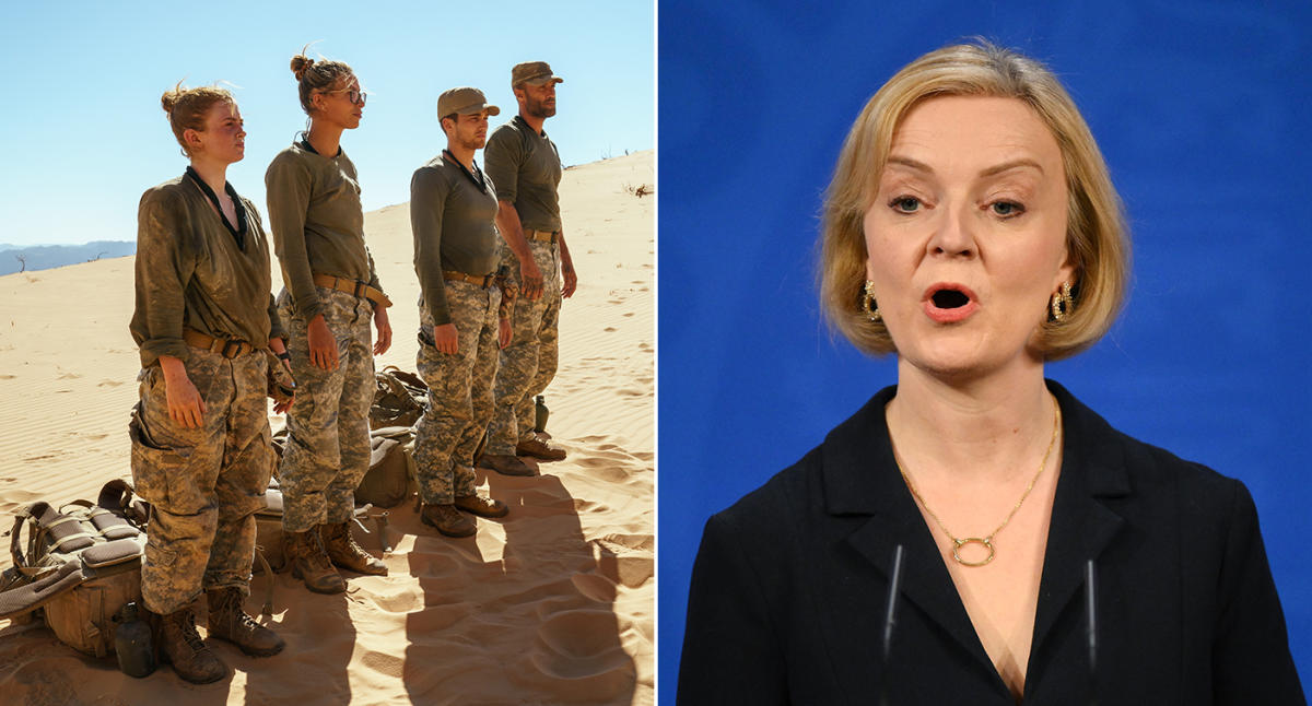 Celebrity SAS' viewers think Liz Truss has joined show finale as  look-a-like interrogator