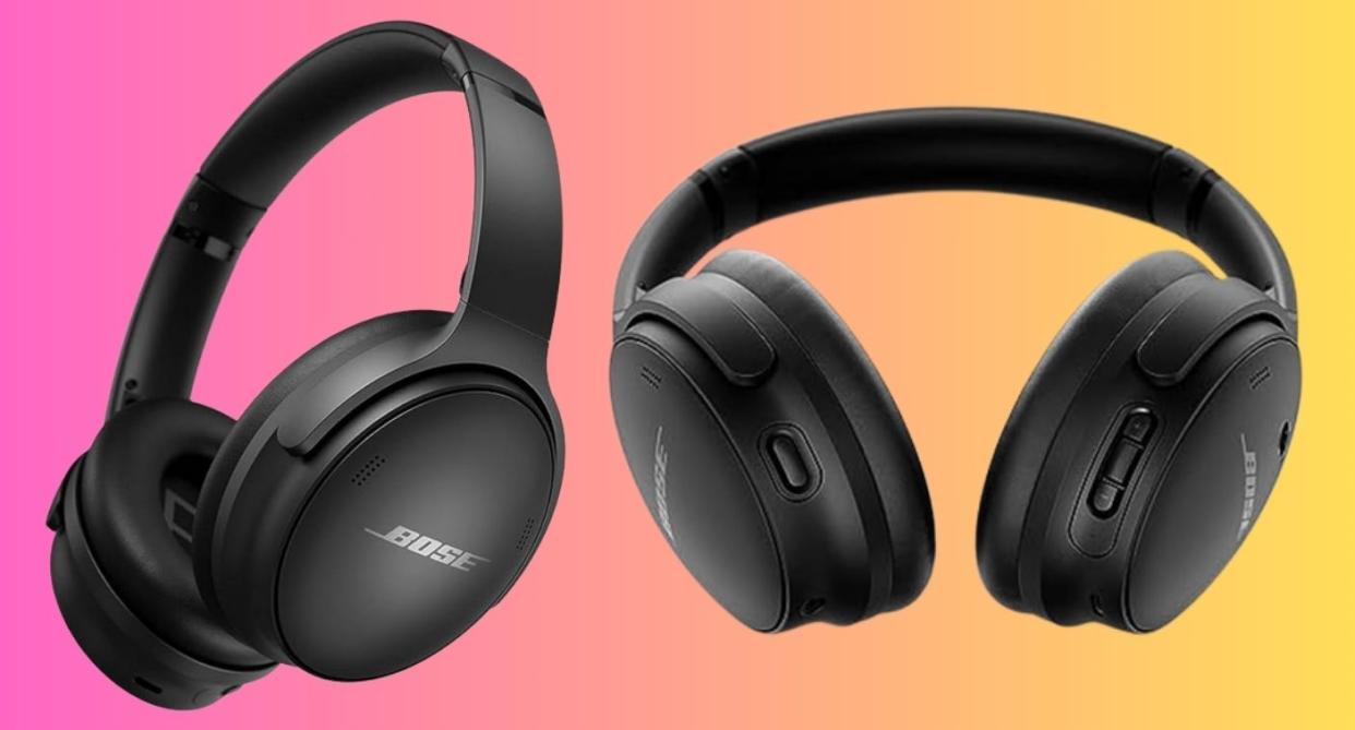 the bose headphones from different angles