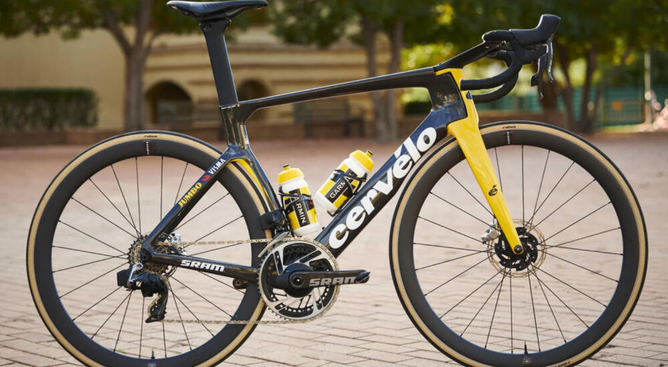 Jumbo-Visma's Cervelo bike for 2023