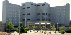 An African-American political activist at a federal detention center FDC in Seattle