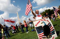 <p>Activists gather for the Mother of All Rallies demonstration on the National Mall in Washington, Sept. 16, 2017. (Photo: Aaron P. Bernstein/Reuters) </p>