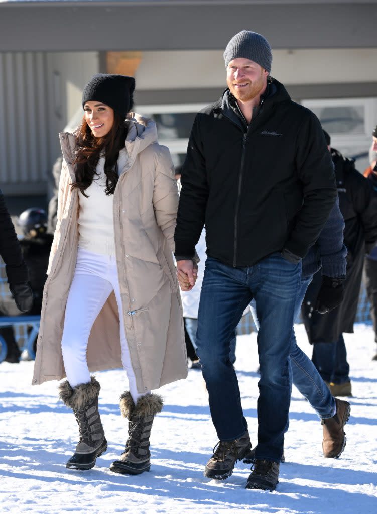 The Sussexes were stripped of funded police protection after they stepped back from being “working royals” and moved to the US in 2020. WireImage