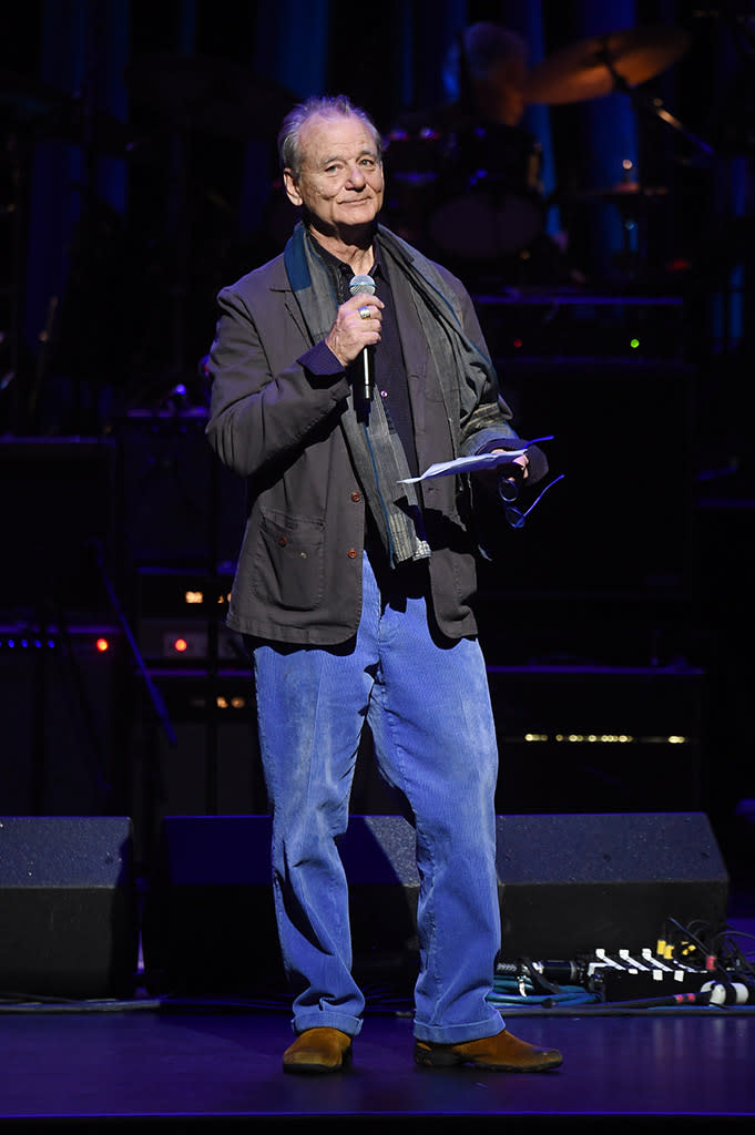 <p>Everyone’s favorite actor spoke on stage Thursday night, at the second annual LOVE ROCKS NYC! A Benefit Concert for God’s Love We Deliver, at the Beacon Theatre in New York City. (Photo: Jamie McCarthy/Getty Images for God’s Love We Deliver) </p>