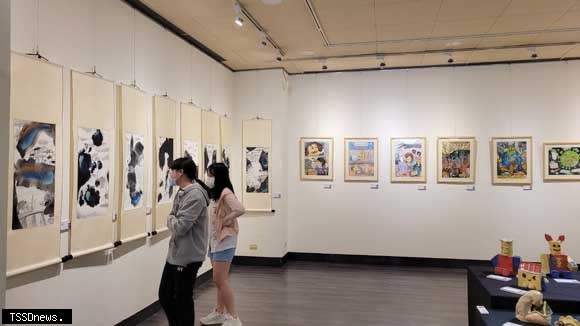 「新北市學校合作系列計畫」展覽在新北市三間藝文中心展出，歡迎民眾共同參與。(圖：新北市文化局提供)