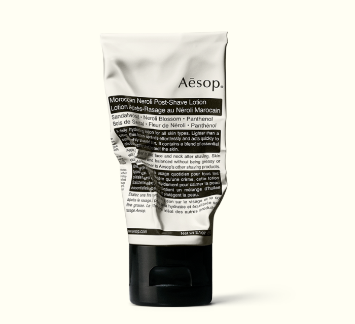 Aesop Moroccan Neroli Post-Shave Lotion; how to get rid of razor burn