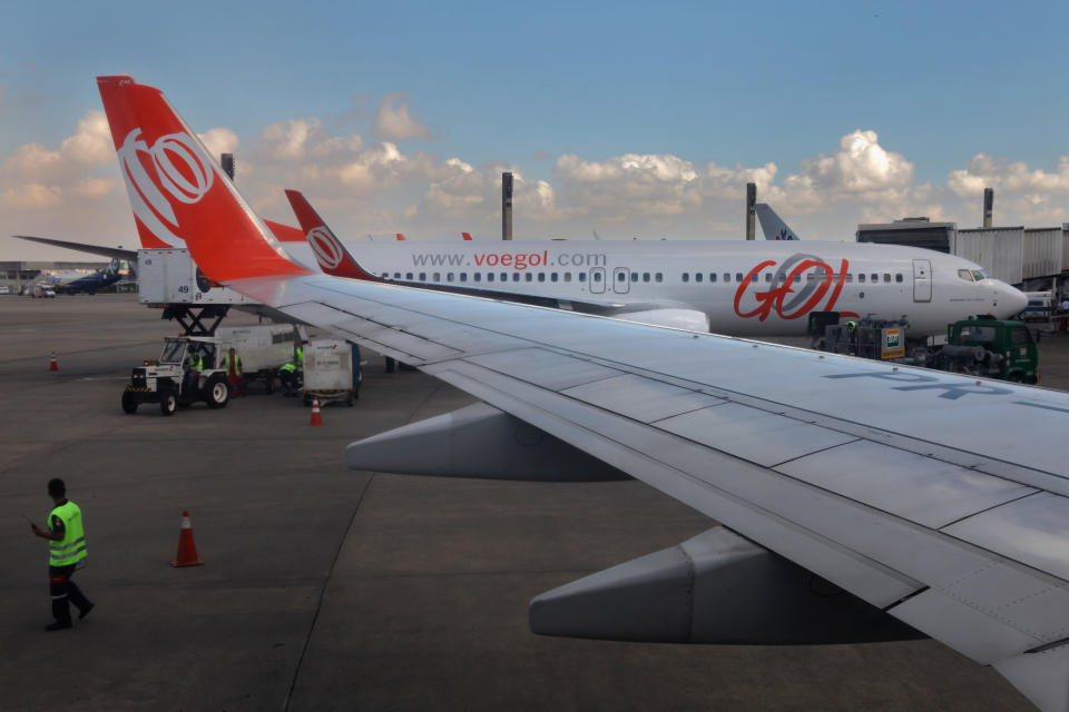 Among the total 60 carriers ranked, GOL Transportes Aéreos stands at No. 57. Gol is a Brazilian low-cost airline based in Comandante Lineu Gomes Square, São Paulo, Brazil. (Getty Images)