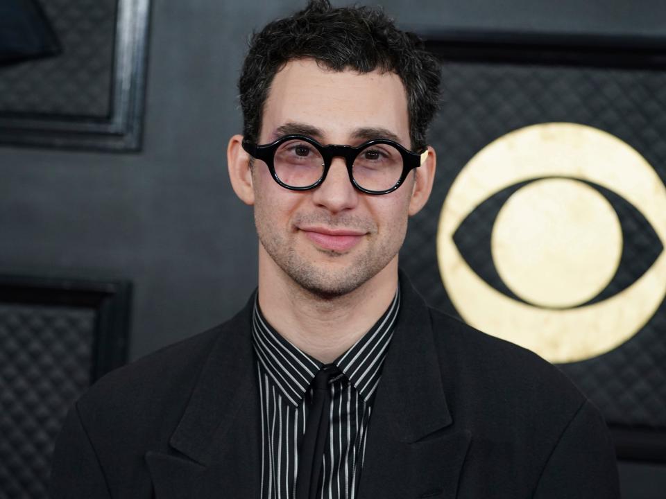 Jack Antonoff arrives at the 65th annual Grammy Awards on Sunday, Feb. 5, 2023, in Los Angeles.