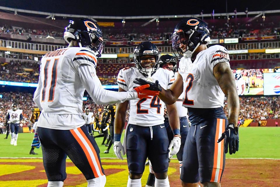 DJ Moore had three touchdowns for the Chicago Bears and will carry that momentum into Week 6 against the Minnesota Vikings.