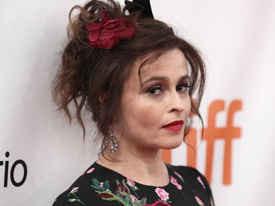 Helena Bonham Carter doesn’t think ‘The Crown’ should still be on (Getty Images)