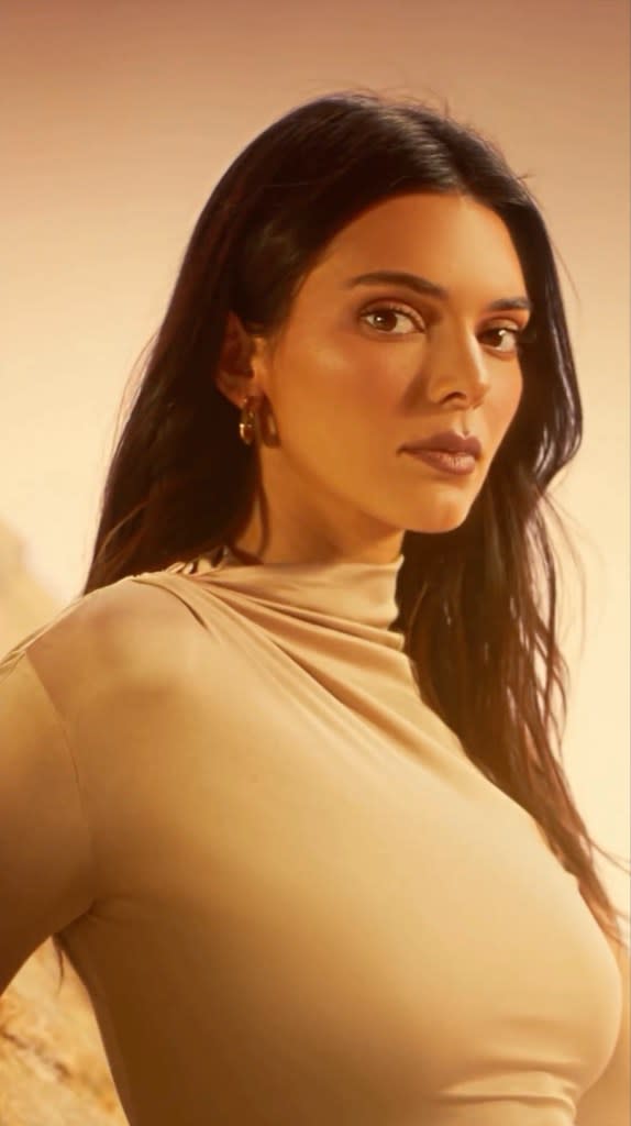 Kendall Jenner smized in the clip. Hulu