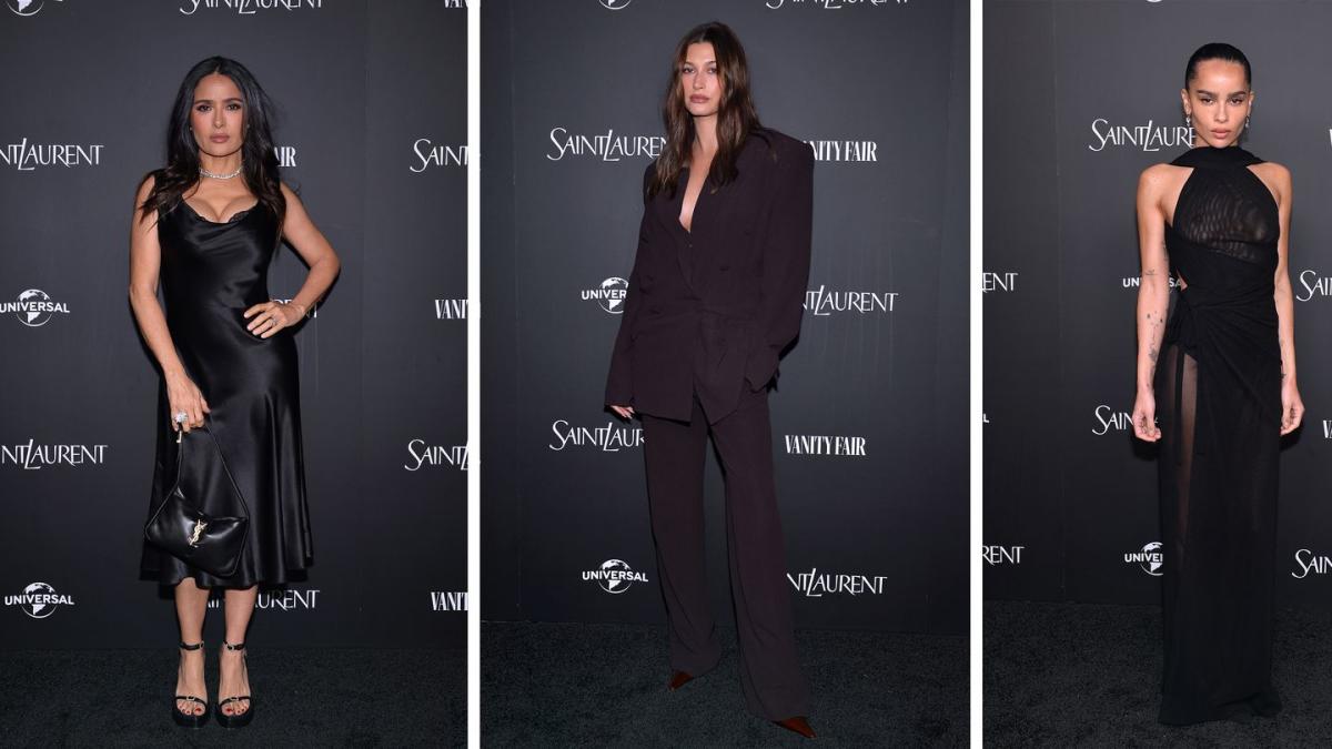 Robert Downey Jr. Makes It a Date, Plus More Stars at the Super-Glam Saint  Laurent Oscars Bash