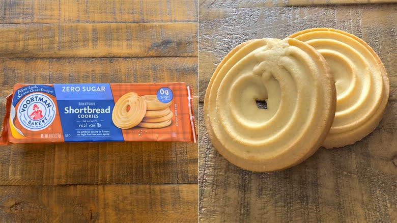 Voortman's sugar-free shortbread swirls