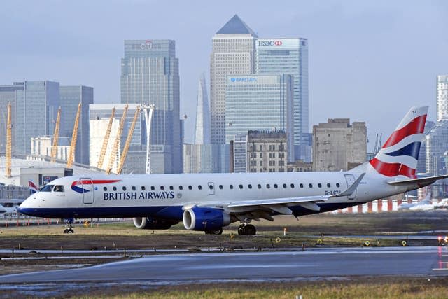 A BA CityFlyer plane