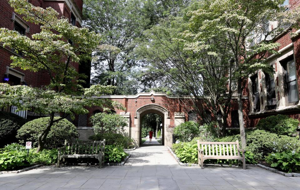 Concordia College in Bronxville, photographed Aug. 5, 2019, is facing a whistleblower lawsuit from a former employee, as well as its accreditation status being placed on probation.